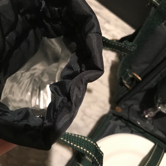 🚫 SOLD L. L. Bean Backpack Picnic Set Wine - Picture 7 of 7